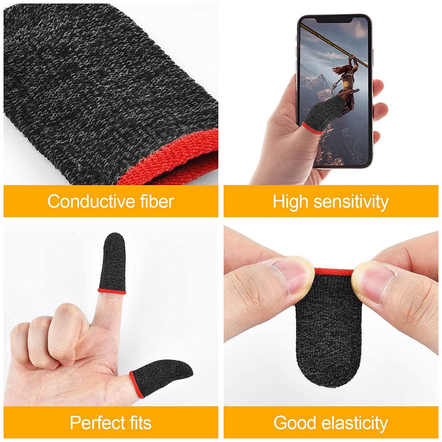 Thumb Finger Sleeve For Mobile Game