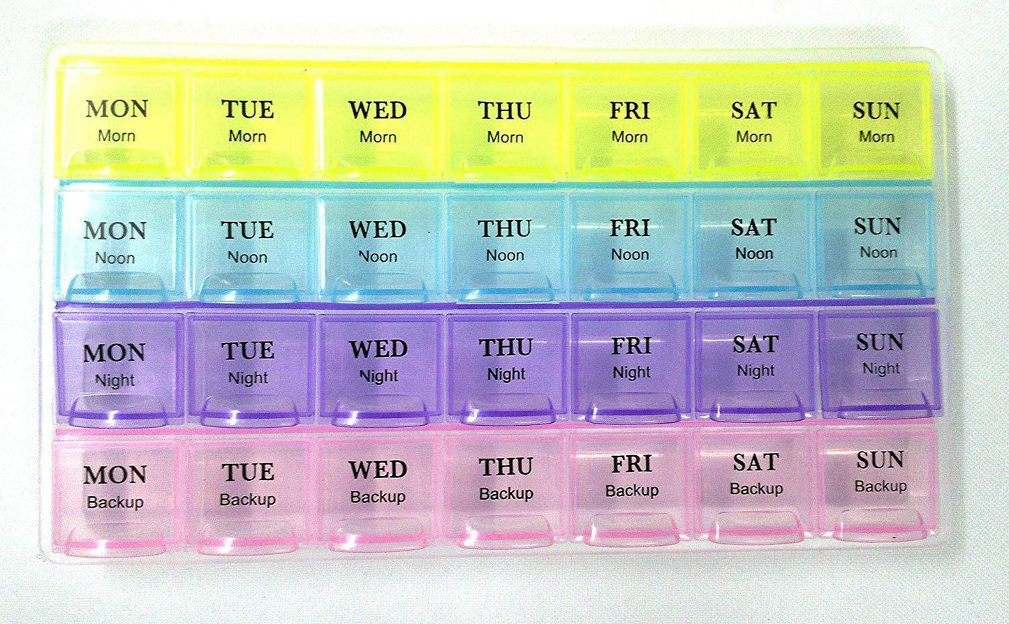 Pill Case - Tablet Box Holder Medicine Storage Organizer Container