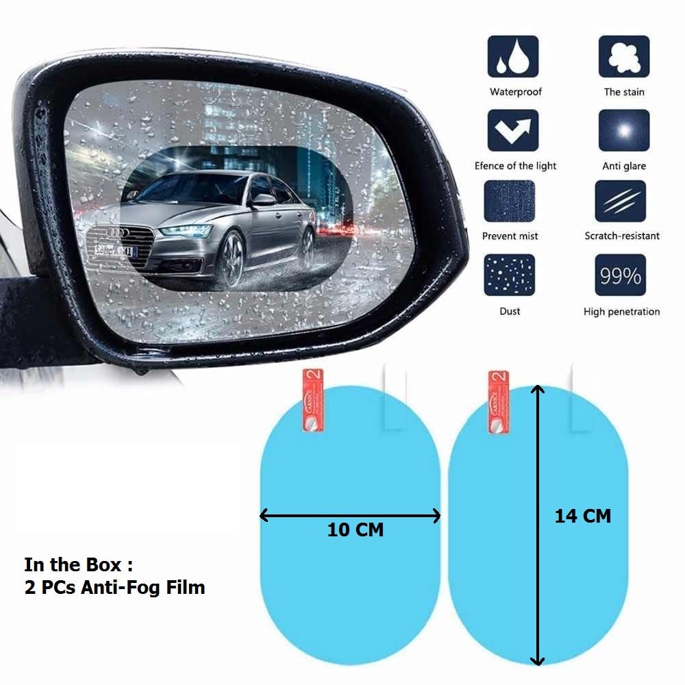 Anti Fog Anti Scratch Interior Rearview Car Mirror Film