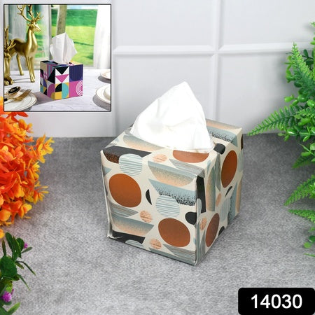 Tissues Cube Box Stylish And Practical Tissue Holder For Home Office (50 Pcs Set Approx)