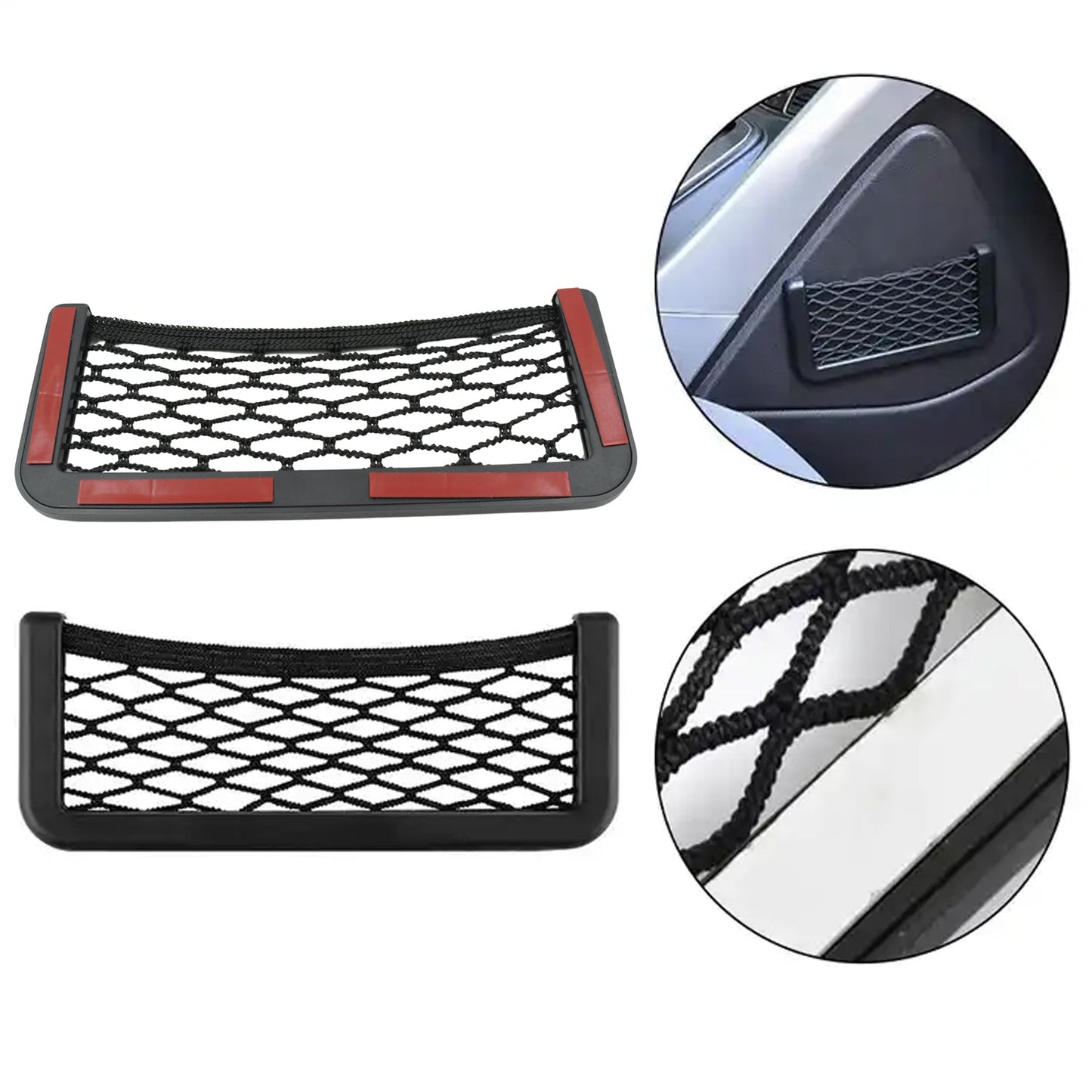 Car Seat Side Storage Net Bag