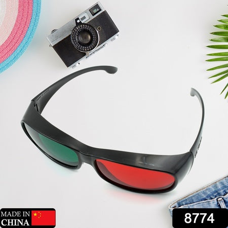 8774 Uv Protected Round Sunglasses 3d Classic Sunglasses For Men Women Lightweight Both Outdoor And Indoor Use (1 Pc )