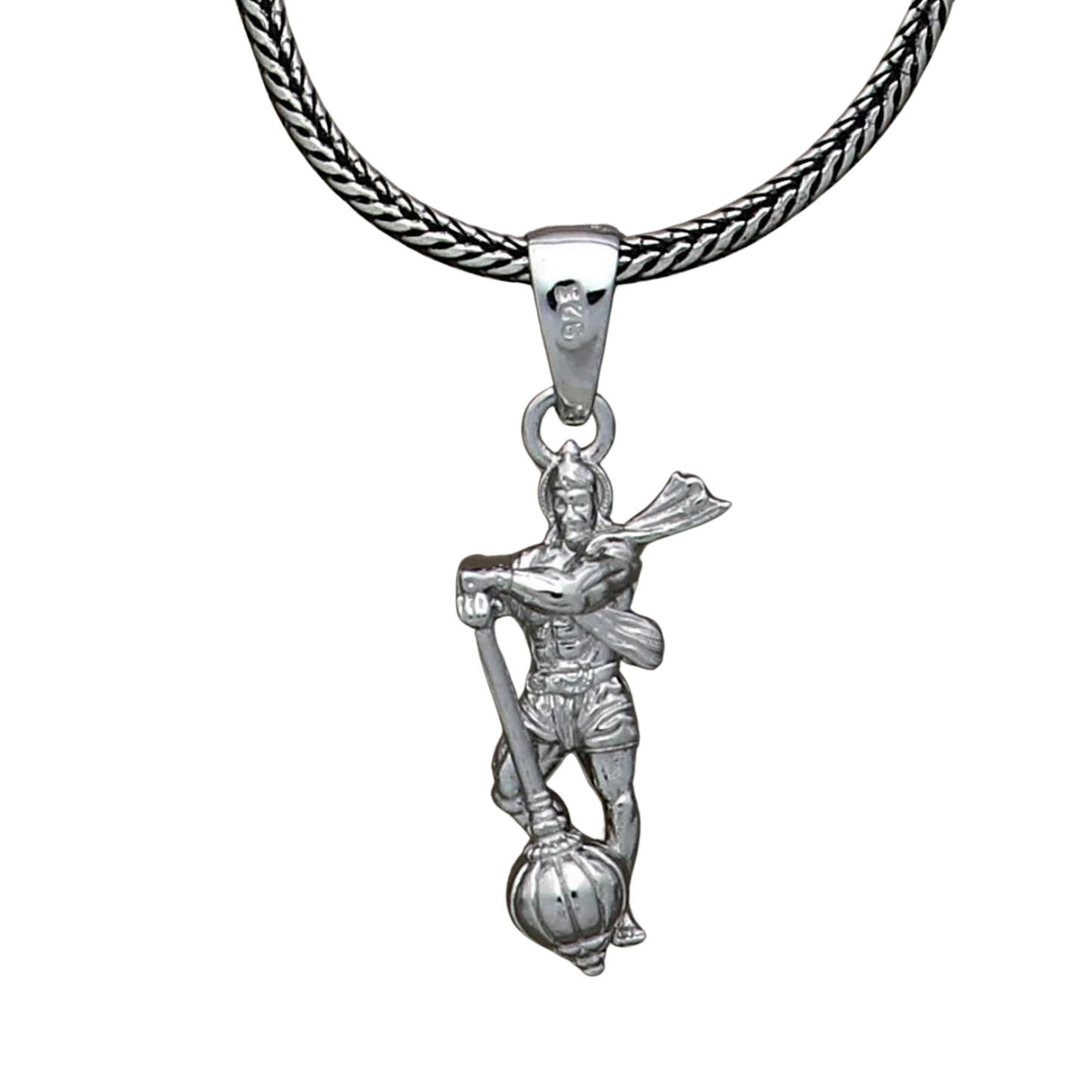 Hanuman Ji Pendant With Gada Religious Jewellery for Men and Women