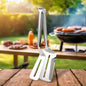 Stainless Steel Cooking Tong - Multifunctional Slotted Fish Double-sided Spatula