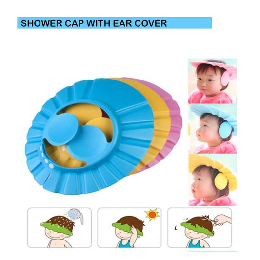 Soft Baby Shower Cap