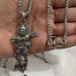 Hanuman Ji Pendant With Gada Religious Jewellery for Men and Women