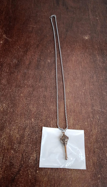 Lord Hanuman Gada Pendant With Chain