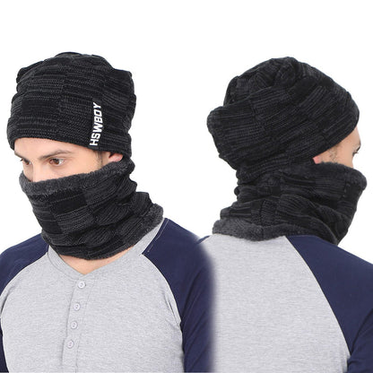 Ultra Soft Unisex Woolen Beanie Cap and Muffler Scarf