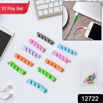 Spiral Charger Cable Protector Data Cable