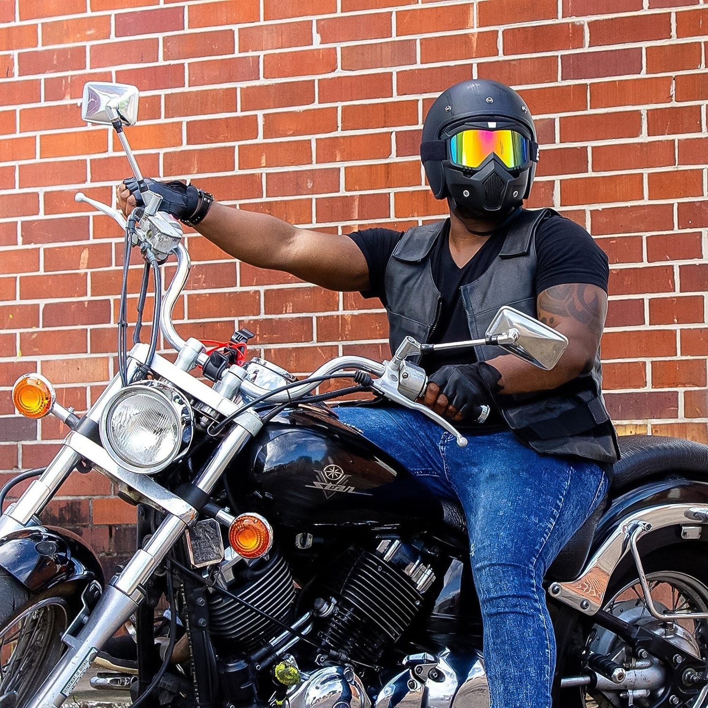 Motorcycle Goggles Off-Road Helmet
