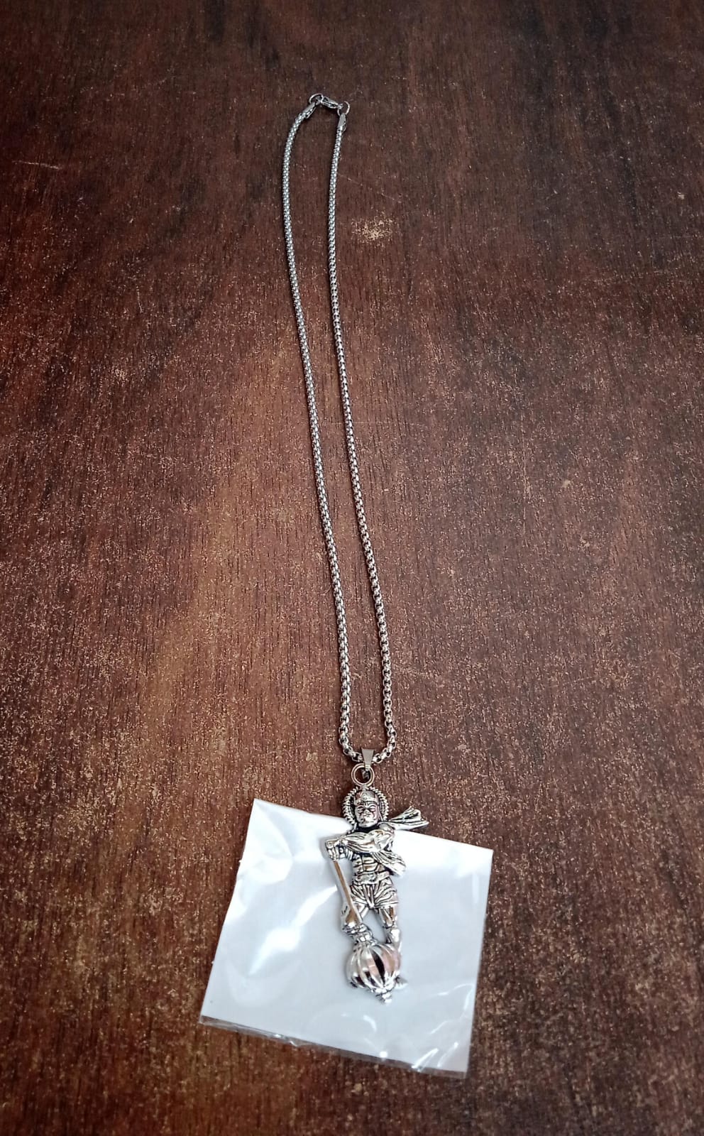 Hanuman Ji Pendant With Gada Religious Jewellery for Men and Women