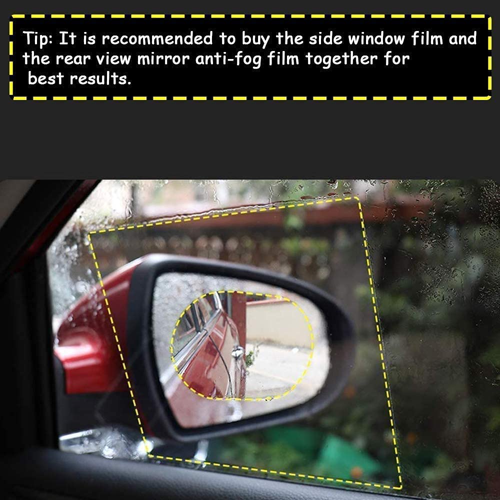 Anti Fog Anti Scratch Interior Rearview Car Mirror Film