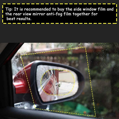 Anti Fog Anti Scratch Interior Rearview Car Mirror Film