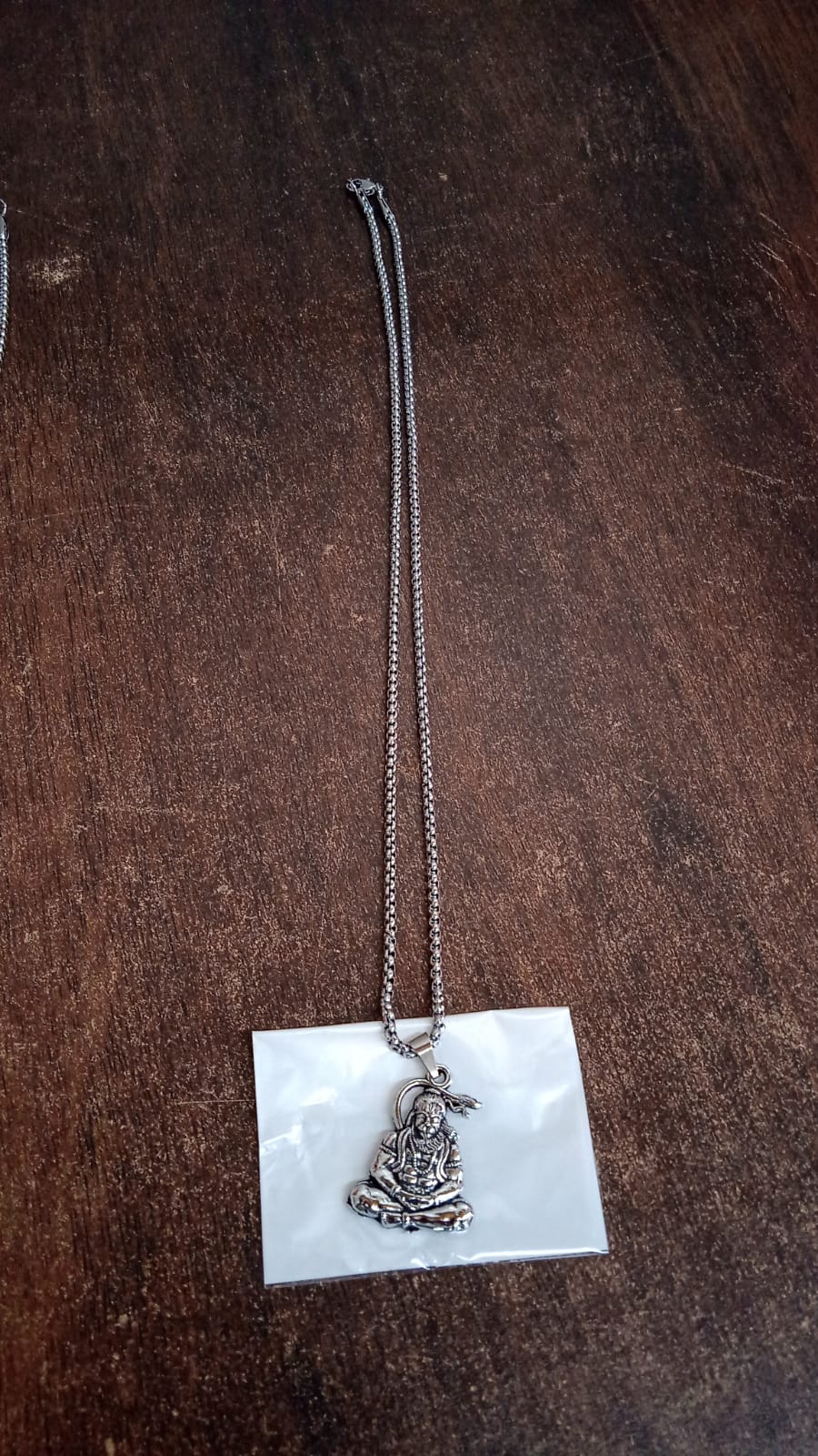 Hanuman Ji Pendant Chain Religious Jewellery for Men and Women