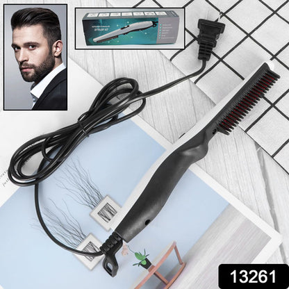 Portable Electric Hair and Beard Straightening Comb