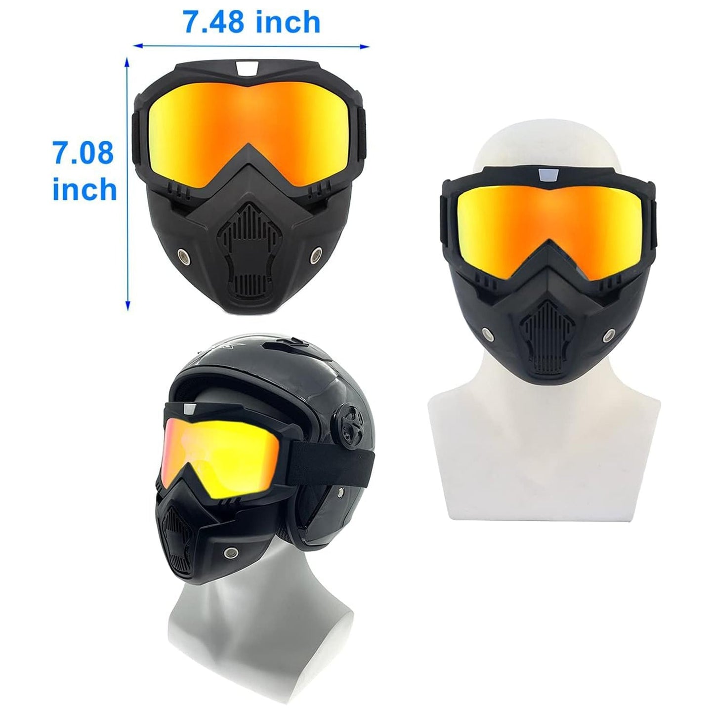 Motorcycle Goggles Off-Road Helmet